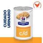 Hill's Prescription Diet Urinary Care c/d Pollo lata para perros, , large image number null
